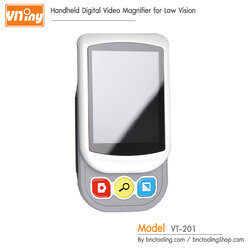 ViTiny,Handheld Digital Video Magnifier for Low Vision,VT-201