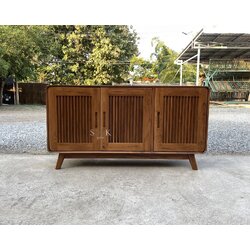 ตู้เก็บของบานซี่ มีขา