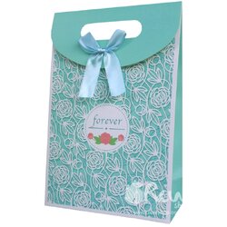 ถุงของขวัญสําเร็จรูป มีฝาปิด ลาย 384 (6ใบ)