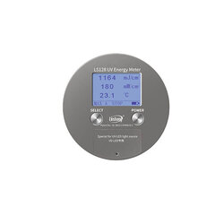 Linshang,LS128 UV Energy Meter,Uv Energy Meter, Uva Light Test LS128, UV LED Light Sources PC Software High Precision Measure Energy, Power and Temperature,