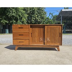 ตู้เก็บของบานสไลด์ซี่แบน 3 ลิ้นชัก