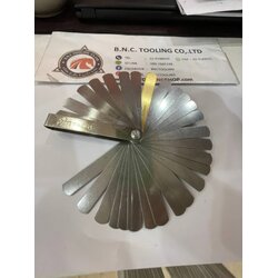 Feeler Gauge Standard 32 Pcs/ Set #ฟิลเลอร์เกจแบบ 32 ใบชุด แบบแท่งตรง