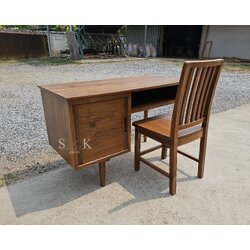 โต๊ะนักเรียนเขียนหนังสือ + เก้าอี้สวีเดน