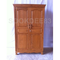 ตู้เสื้อผ้า บานเปิด สูง 2 ม. มีขา