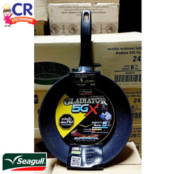 Seagull กระทะด้ามกลาดิเอเตอร์ ไฟว์จีเอ็กซ์ Gladiator 5GX กระทะเคลือบ