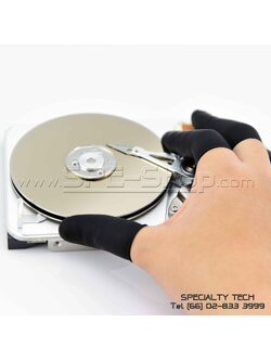 Conduct Black Rough Roll Finger Cots