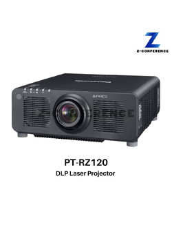 Projector PANASONIC PT-RZ120 (12,000lm / WUXGA / 1Chip DLP) Laser Projector projector , โปรเจคเตอร์ , เครื่องฉายโปรเจคเตอร์ , โปรเจคเตอร์ดูหนัง , เครื่องโปรเจคเตอร์