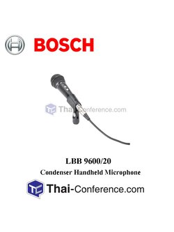 BOSCH LBB 9600/20 Condenser Handheld Microphone. ไมค์ประชุม ชุดประชุม ไมค์ห้องประชุม ไมค์ conference