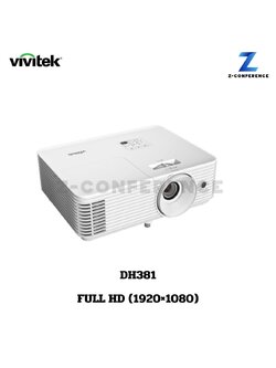 Projector Vivitek DH381 Lamp Projector (4,500 lumens) projector , โปรเจคเตอร์ , เครื่องฉายโปรเจคเตอร์ , โปรเจคเตอร์ดูหนัง , เครื่องโปรเจคเตอร์