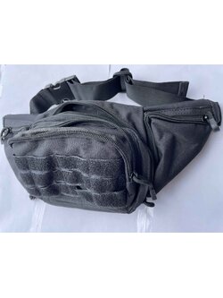 กระเป๋าคาดเอว แทคติคอล (ผ้าหนา เกรด A, สูงxยาว=7x17 นิ้ว)