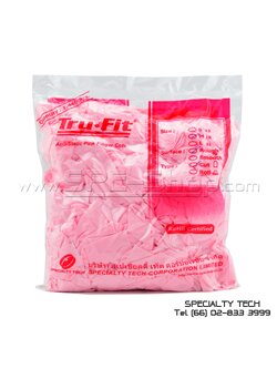 Anti-Static Pink Rough Cut Finger Cots