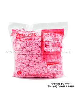 Anti-Static Pink Smooth Roll Finger Cots