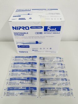 ไซริ้งพลาสติก (NIPRO) 5 ซีซี.