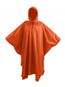 เสื้อกันฝน ค้างคาว แบบคลุม ผ้าหนา (สีพื้นต่างๆ)