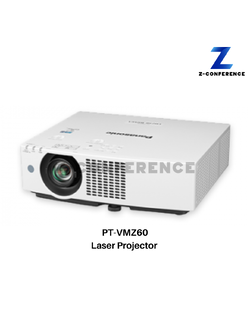 Projector Panasonic PT-VMZ60 (Laser/6,000 lm/WUXGA) projector , โปรเจคเตอร์ , เครื่องฉายโปรเจคเตอร์ , โปรเจคเตอร์ดูหนัง , เครื่องโปรเจคเตอร์