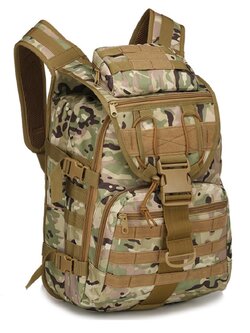 เป้สะพายหลัง แทคติคอล ก้ามปู สีต่างๆ (40L, ผ้าหนา เกรด A, มีฟองน้ำหลัง)