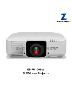 Projector Epson EB-PU1006W WUXGA 3LCD Laser Projector with 4K Enhancement (Laser / 6,000 lm) projector , โปรเจคเตอร์ , เครื่องฉายโปรเจคเตอร์ , โปรเจคเตอร์ดูหนัง , เครื่องโปรเจคเตอร์