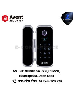 AVENT M901SW-SS Fingerprint Door Lock M901SW digital door lock , ประตูสแกนนิ้ว , ดิจิตอลล็อค , สแกนนิ้ว , สแกนหน้า