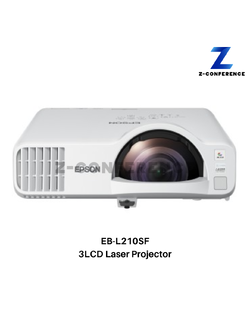 Projector Epson EB-L210SF 3LCD Wireless Full HD (4,000 lumens) Short Throw Laser Projector projector , โปรเจคเตอร์ , เครื่องฉายโปรเจคเตอร์ , โปรเจคเตอร์ดูหนัง , เครื่องโปรเจคเตอร์