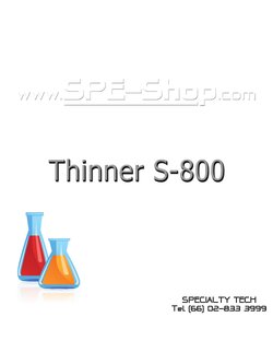 Thinner S-800