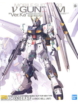 Bandai MG 1/100 NU GUNDAM VER. KA 4573102554543 B1