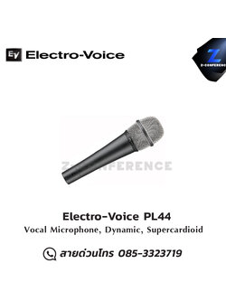 Electro-Voice PL44 Vocal Microphone, Dynamic, Supercardioid ออกใบกำกับภาษีได้ รับประกัน 1 ปี