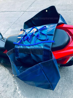 กระเป๋า ไปรษณีย์ นสพ มอเตอร์ไซค์ ขนาดใหญ่ ไม่มีฝาปิด (ยาวxกว้างxสูง=45x24x36 ซม)