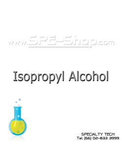 Isopropyl Alcohol