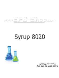 Syrup 8020,