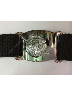 เข็มขัดไนล่อนดำ + หัวเกี่ยว