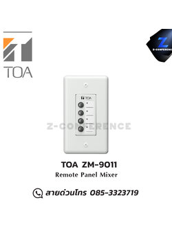 TOA ZM-9011 Remote Control Panel Mixer มิกเซอร์ , mixer , มิกเครื่องเสียง , มิกเซอร์ดิจิตอล , มิ๊กดิจิตอล