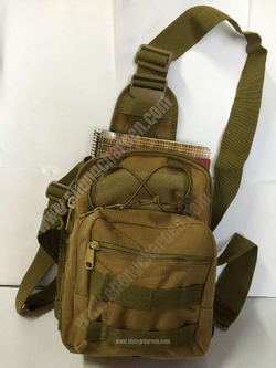 กระเป๋า แทคติคอล สะพายเฉียง (ผ้าหนา เกรด A)