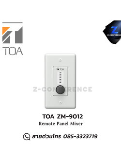 TOA ZM-9012 Remote Control Panel Mixer มิกเซอร์ , mixer , มิกเครื่องเสียง , มิกเซอร์ดิจิตอล , มิ๊กดิจิตอล