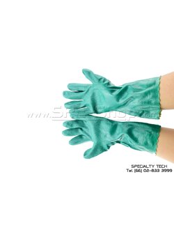 ถุงมือไนไตรป้องกันน้ำมันและเคมี Oil and Chemical Protection Nitrile Glove