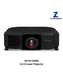 Projector Epson EB-PU1008B WUXGA 3LCD Laser Projector with 4K Enhancement (Laser / 8,500 lm) projector , โปรเจคเตอร์ , เครื่องฉายโปรเจคเตอร์ , โปรเจคเตอร์ดูหนัง , เครื่องโปรเจคเตอร์