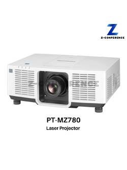 Projector PANASONIC PT-MZ780 (Laser / 7,000 Im / WUXGA) Optional Lenses projector , โปรเจคเตอร์ , เครื่องฉายโปรเจคเตอร์ , โปรเจคเตอร์ดูหนัง , เครื่องโปรเจคเตอร์