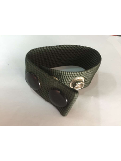 สายกระดุม รัดเข็มขัดยุทธวิธี เขียว