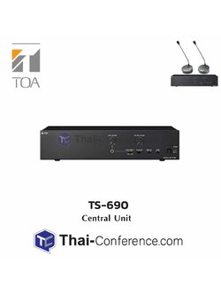 TOA TS-690-AS Central Unit microphone ไมค์ประชุม ชุดประชุม ไมค์ห้องประชุม ไมค์ conference