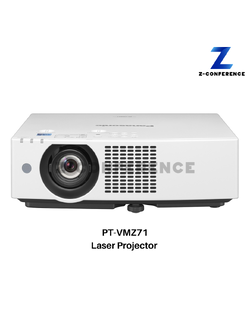 Projector Panasonic PT-VMZ71 (Laser/7,000 lm/WUXGA) projector , โปรเจคเตอร์ , เครื่องฉายโปรเจคเตอร์ , โปรเจคเตอร์ดูหนัง , เครื่องโปรเจคเตอร์