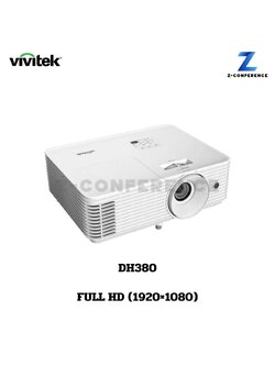 Projector Vivitek DH380 Lamp Projector (4,000 lumens) projector , โปรเจคเตอร์ , เครื่องฉายโปรเจคเตอร์ , โปรเจคเตอร์ดูหนัง , เครื่องโปรเจคเตอร์