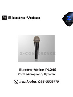 Electro-Voice PL24S Vocal Microphone, Dynamic ออกใบกำกับภาษีได้ รับประกัน 1 ปี