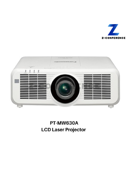 Projector PANASONIC PT-MW630A (LCD Laser / 6,500 lm / WXGA) projector , โปรเจคเตอร์ , เครื่องฉายโปรเจคเตอร์ , โปรเจคเตอร์ดูหนัง , เครื่องโปรเจคเตอร์