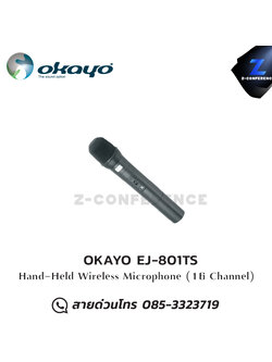 OKAYO EJ-801TS Hand-Held Wireless Microphone ชุดทัวร์ไกด์ , tour guide , wireless guide , ชุดบรรยายไร้สาย