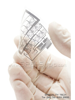 ถุงมือไนไตรสีขาว Cleanroom Class 10 (White Nitrile Glove)