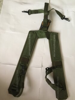 สายโยงบ่า ทหาร ทองเหลือง Commando