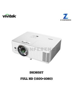 Projector Vivitek DH385ST Lamp Projector (4,000 lumens) projector , โปรเจคเตอร์ , เครื่องฉายโปรเจคเตอร์ , โปรเจคเตอร์ดูหนัง , เครื่องโปรเจคเตอร์