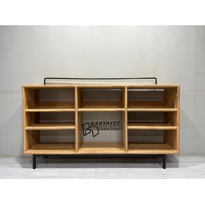 ชั้นวางของไม้สัก