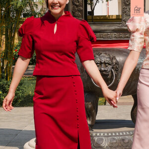 AMATA เสื้อ IN THE MOOD สีแดง