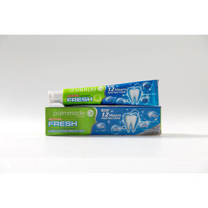 ยาสีฟันปาล์มเมด แอคทีฟ เฟรช (สูตรกลางวัน) 3 ชิ้น
