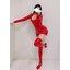 L326 ชุดหนังลาเท็กซ์ Latex ชุดหนังแก้ว ชุดหนังเซ็กซี่ เดรสหนังแขนยาวผิวมันเงา ด้านหน้าเป็นซิปรูดผ่ากลาง ตรงคอเป็นสายรัดหัวเข็มขัดตามรูปถ่ายสินค้าจริง ***ไม่มีถุงน่อง ถุงน่องจะมีขายอีกรหัสนึง
